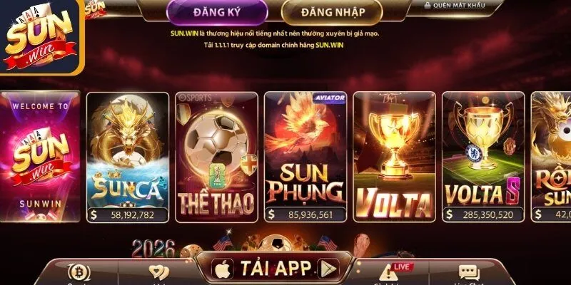 Lợi ích khi bạn thực hiện đăng ký Sunwin