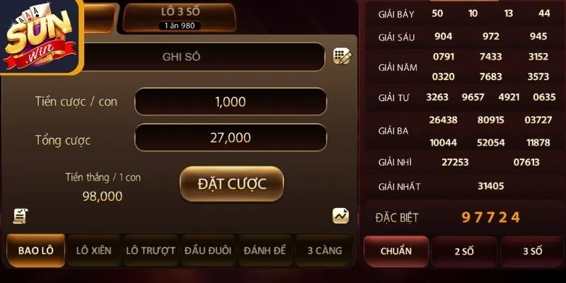 Xổ Số Sunwin mở nhiều kỳ quay